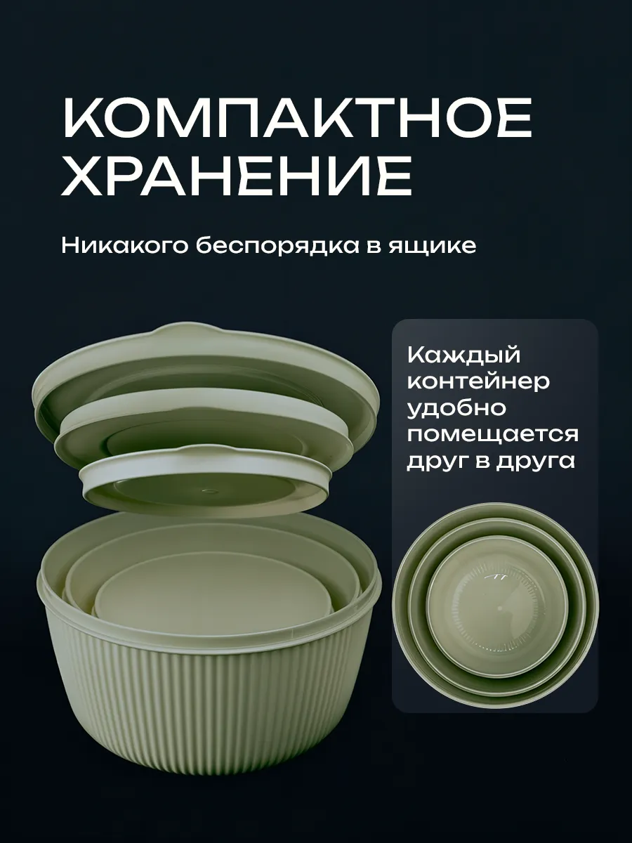 Контейнеры для еды и хранения продуктов