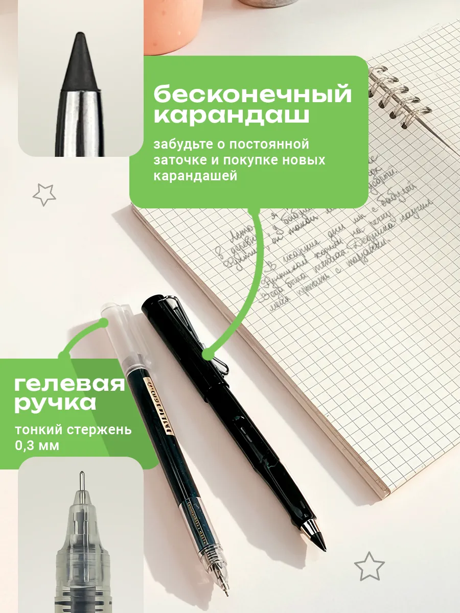 Подарочный набор канцелярии эстетичный бокс VeliLine