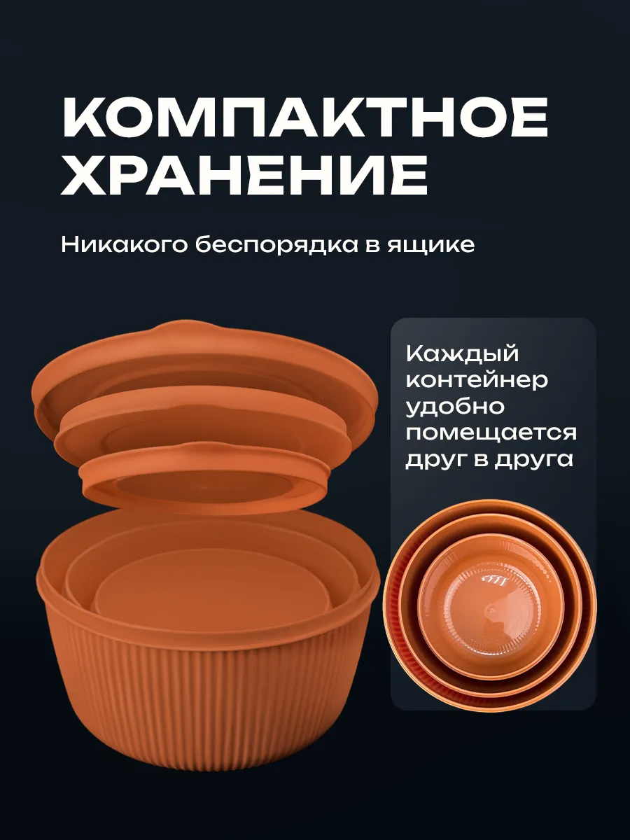 Набор контейнеров для еды